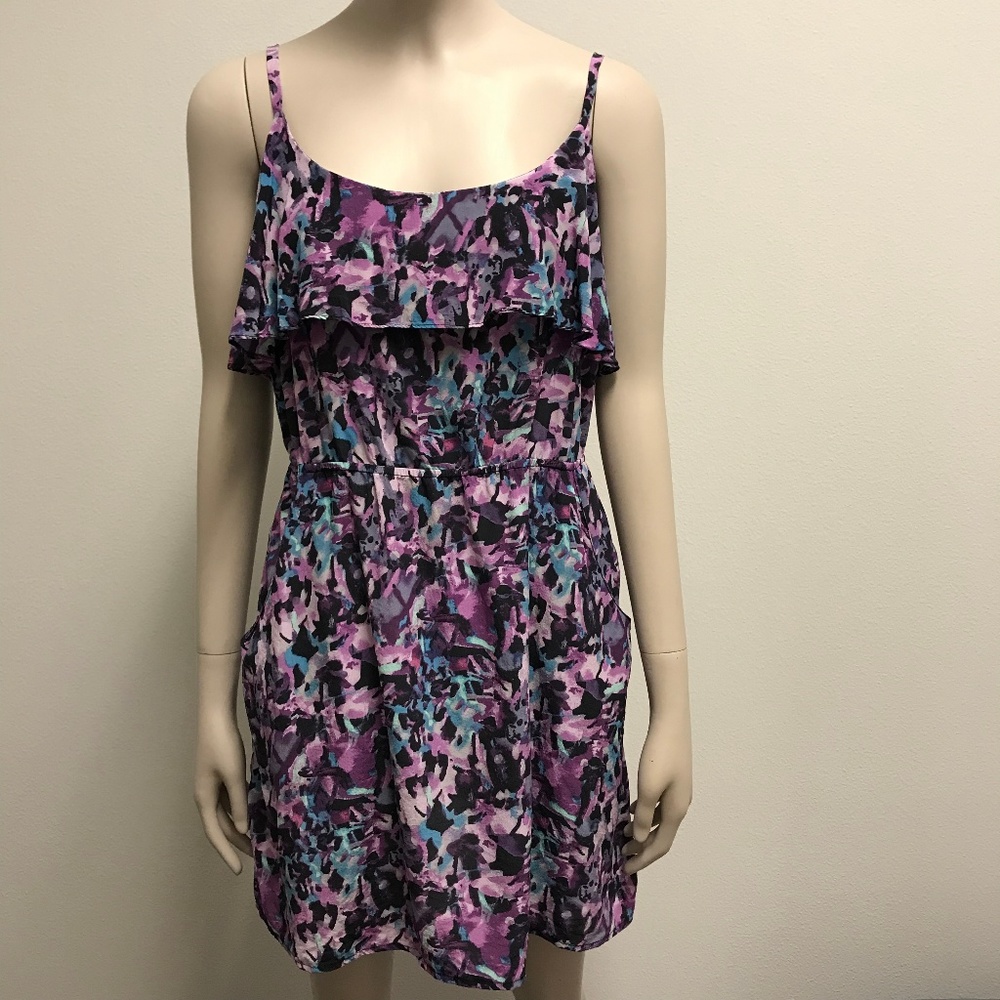 SOLD - Bar III Silk Mini Dress